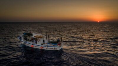 Santorini Sunset Fishing Trip with Dinner and Drinks - From the Nets to the Caldera: What You See Leaving Vlychada