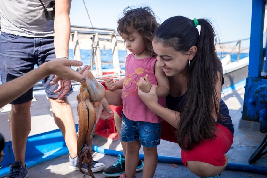 Santorini Sunset Fishing Trip with Dinner and Drinks - Swim and Snorkel Break: Marine Life Without the Pressure