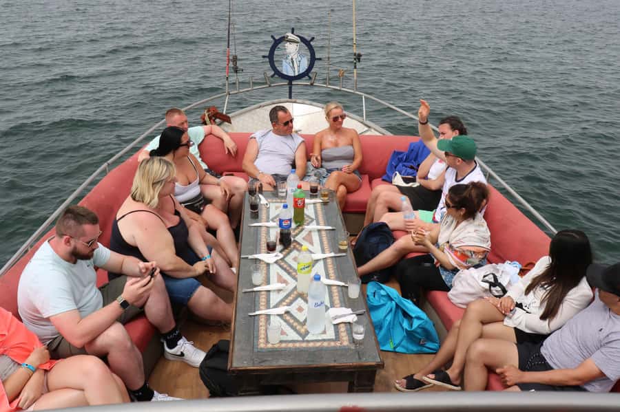 Sea excursion with BBQ, fishing, and swimming - Phantom Boat onboard: practical comfort for fishing and relaxing