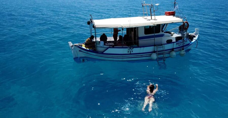 Sfakia fishing trip daytime - Nets, Rods, and the Work Before You Eat: What the Fishing Part Really Means