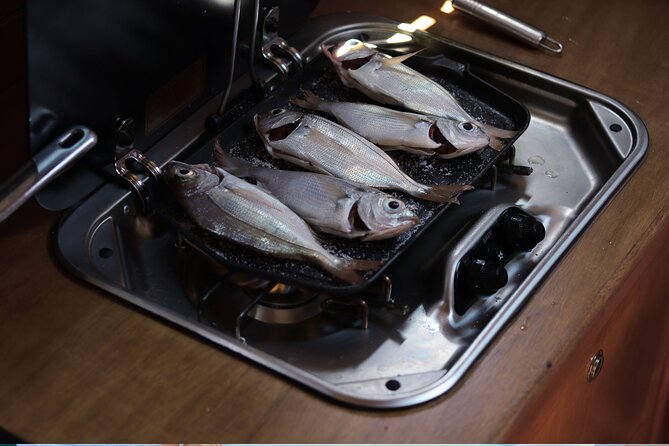 Shared trip with fishing and visit the beauty of Capri island - The Best Part of Food: Lunch Made From Today’s Catch