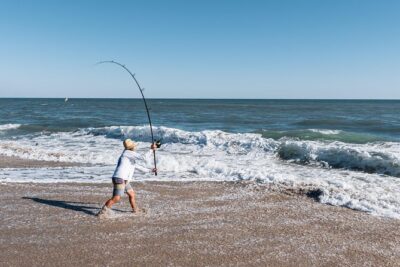 Shark and Fishing Ultimate Combo Beach Fishing Excursion 4 Hrs - Where you meet: Spessard Holland North Beach Park, Melbourne Beach