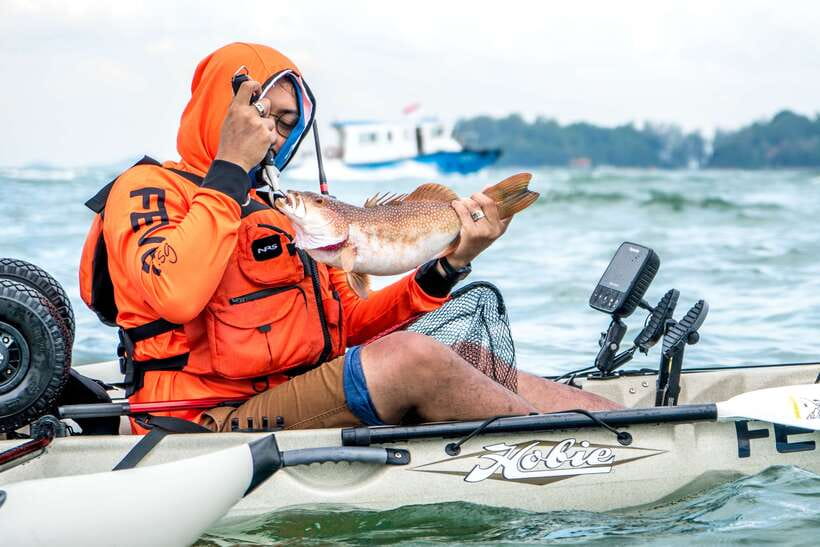Singapore: 4-hour Kayak Fishing Experience - The Singapore Seascape From the Waterline