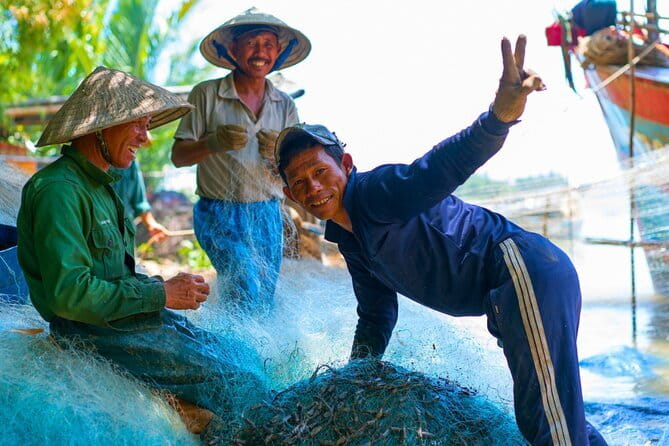 Small Group Bicycle Tour with Farming and Fishing Experience - Snack stop at a fisherman’s home: coconut jam and tea