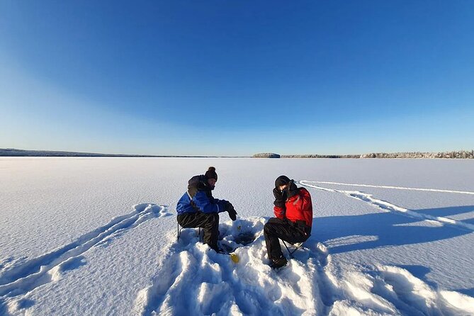Snowmobile and Ice Fishing Experience - Stop One at the Office: Kitting Up and Getting Your Game Plan