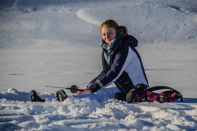 Snowshoeing Adventure with Ice-Fishing, Fire and Survival - Rovaniemi snowshoeing that feels useful, not just scenic