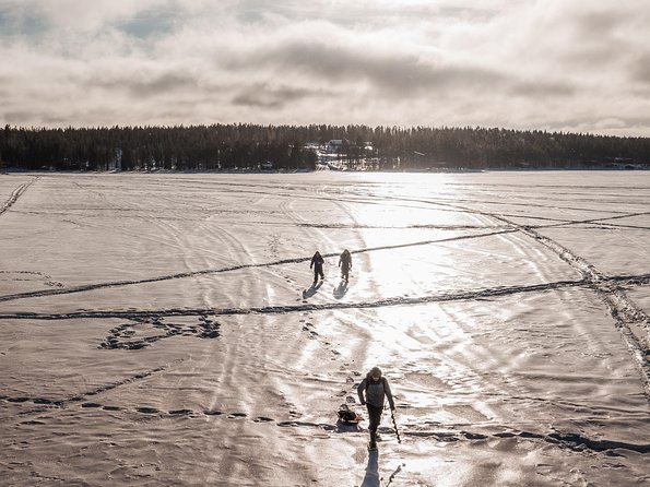 Snowshoeing and Ice Fishing Tour - Ice Fishing on a Frozen Lake: Drill, Wait, and Stay Still