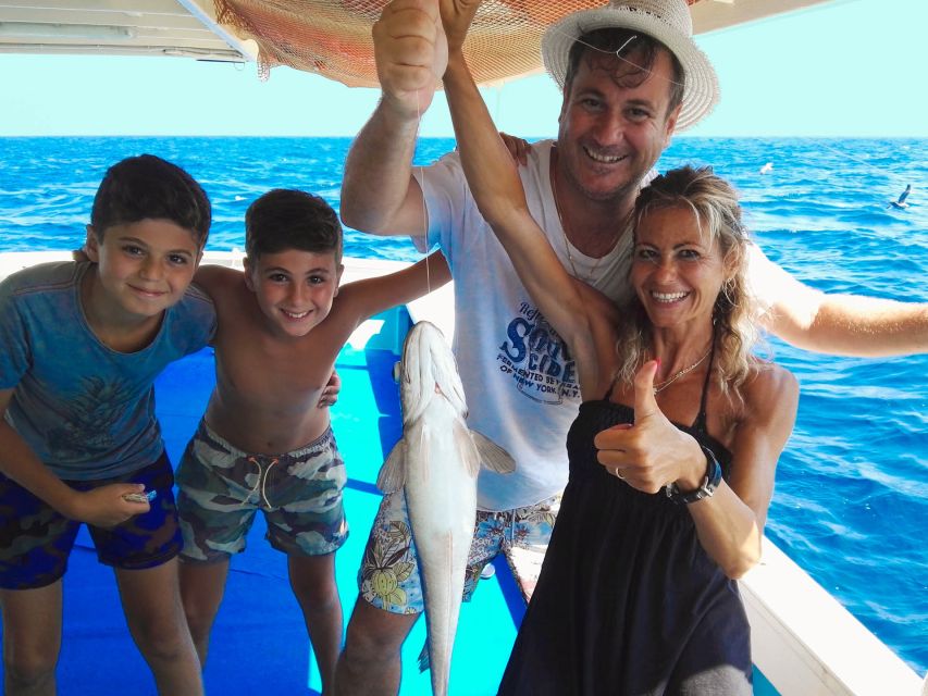 Sorrento: Sea-Fishing Tour with Lunch Onboard - The main decision: Capri ashore for ~2 hours or fishing on board for ~4