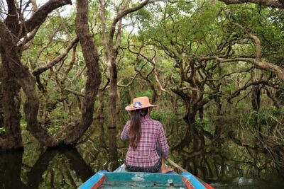 Tonle Sap Lake - Fishing Village & Flooded Forest - Getting picked up and staying comfortable in a small group