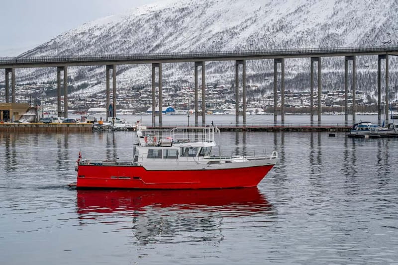 Tromsø: Fishing Sea Safari - The big “before you cast” moment: warm suits, flotation help, and real clothing changes