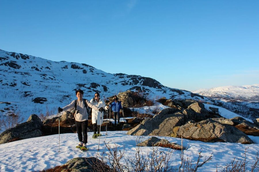 Tromsø: Ice Fishing and Snowshoe Hiking with a Local Guide - Secret stop vibes: the “walk sections” that make the day feel remote
