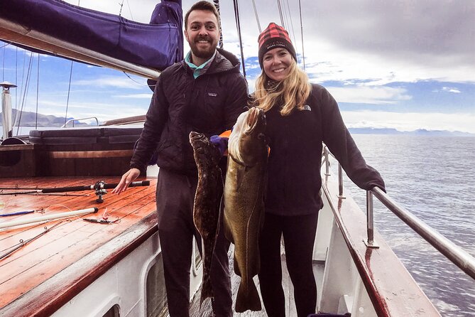 Tromsø Small Group Sea-to-Table Fishing Trip - A Luxury Sailing Ship Makes Fjord Fishing Feel Like a Treat