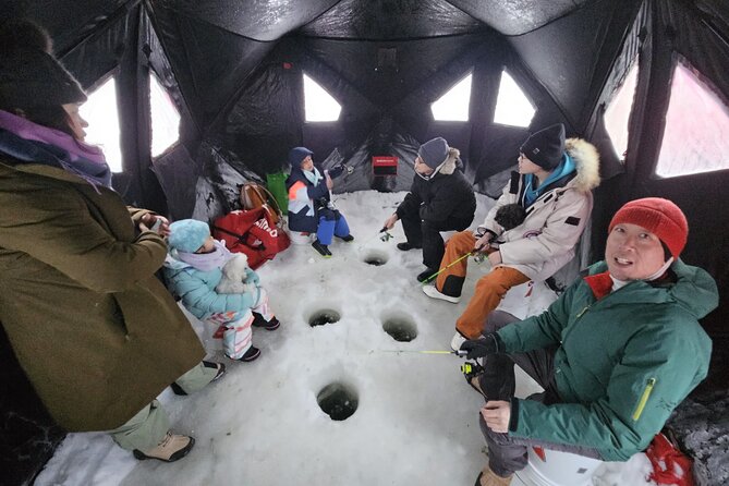 Ultimate Ice Fishing with Lunch - The guide experience: small group, lots of hands-on help