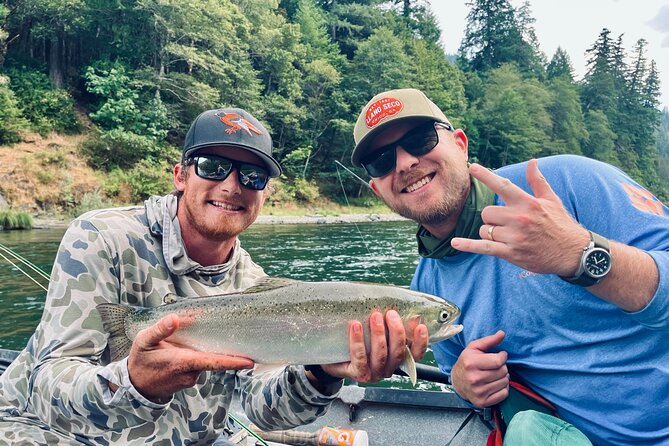Whitewater Fishing and Rafting Experience in Rogue River - Fishing gear and coaching: what’s included and how it helps first-timers
