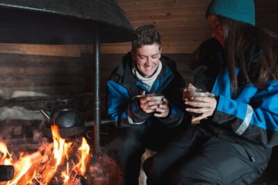 Ylläs: Snowmobile Adventure with Ice Fishing - Getting to the Lake: Pickup, Gear, and the 35–40 km Loop
