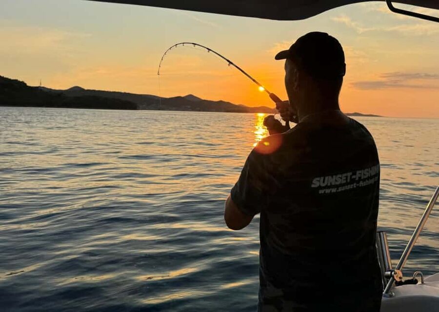 Zadar: Sunset Fishing Half-Day Guided Boat Trip - From FOŠA port to the 20’ SeaRover: logistics that actually help